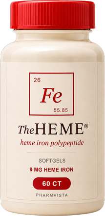 TheHEME® Heme Iron Gummies — 60 count bottle